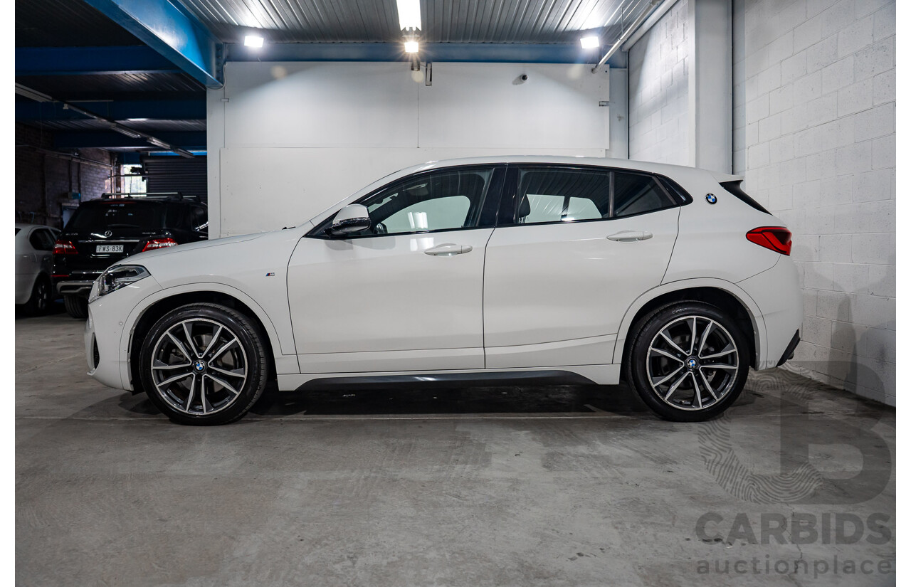4/2018 BMW X2 sDrive20i M Sport F39 MY18 4d Wagon Alpine White Turbo 2.0L