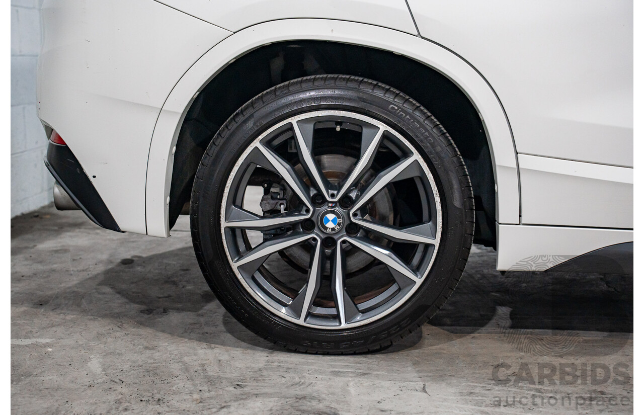 4/2018 BMW X2 sDrive20i M Sport F39 MY18 4d Wagon Alpine White Turbo 2.0L