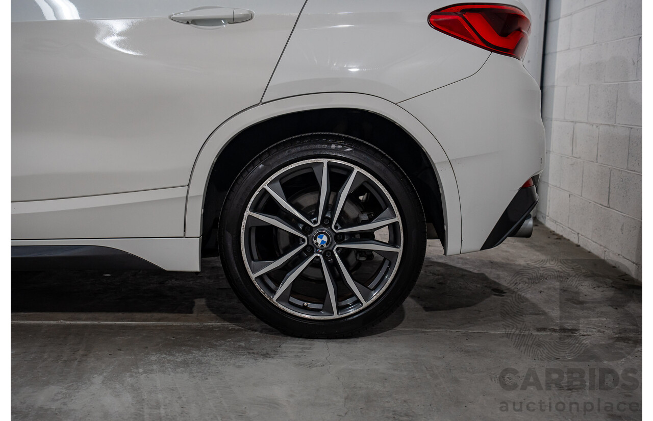 4/2018 BMW X2 sDrive20i M Sport F39 MY18 4d Wagon Alpine White Turbo 2.0L