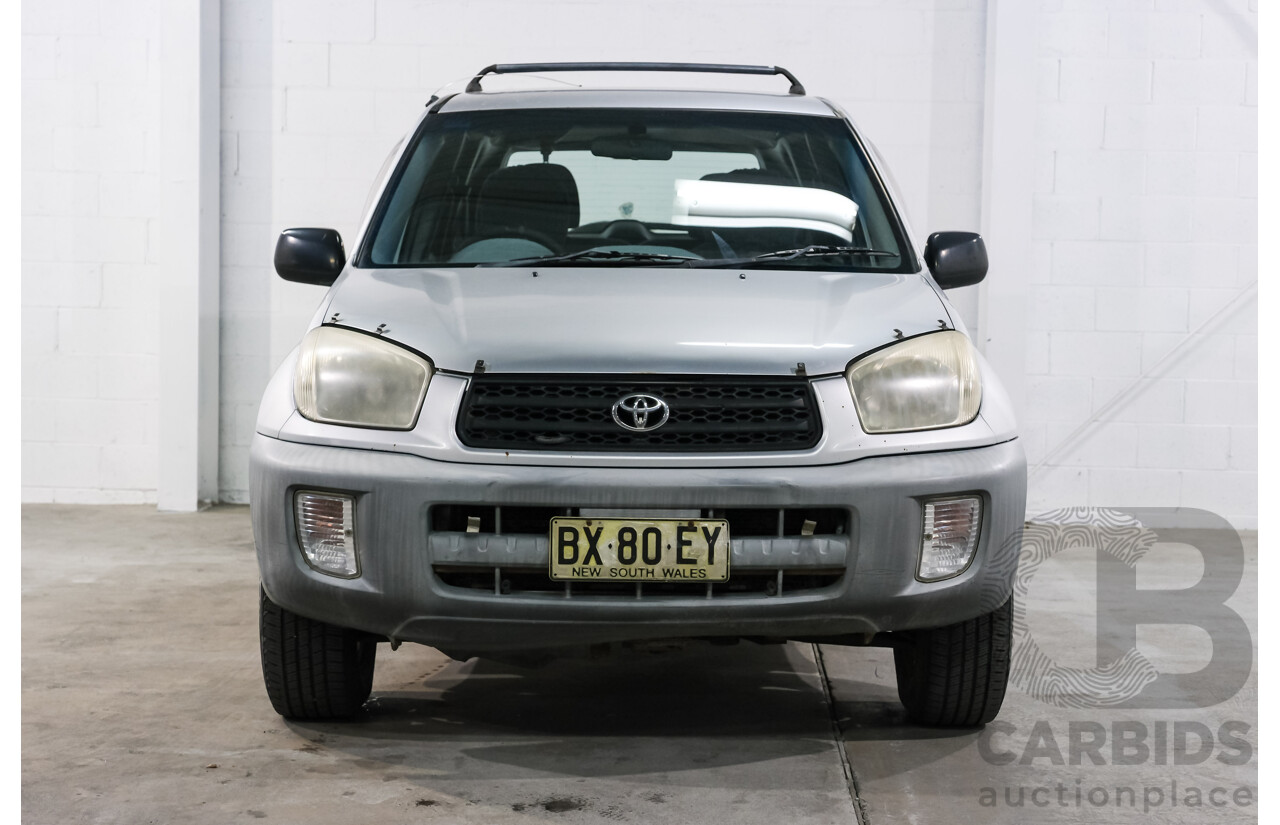 9/2000 Toyota Rav4 Cruiser (4x4) ACA21R 4d Wagon Silver 2.0L