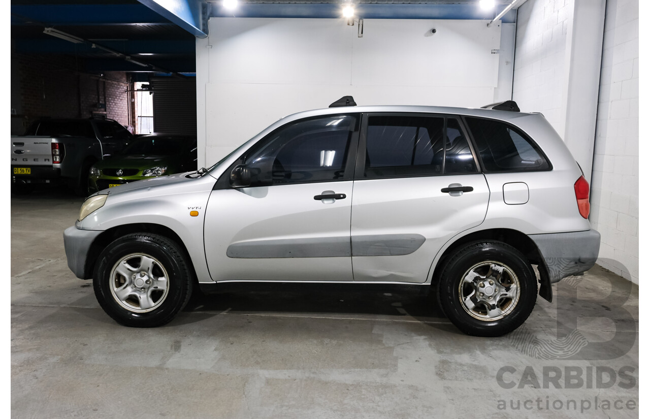 9/2000 Toyota Rav4 Cruiser (4x4) ACA21R 4d Wagon Silver 2.0L