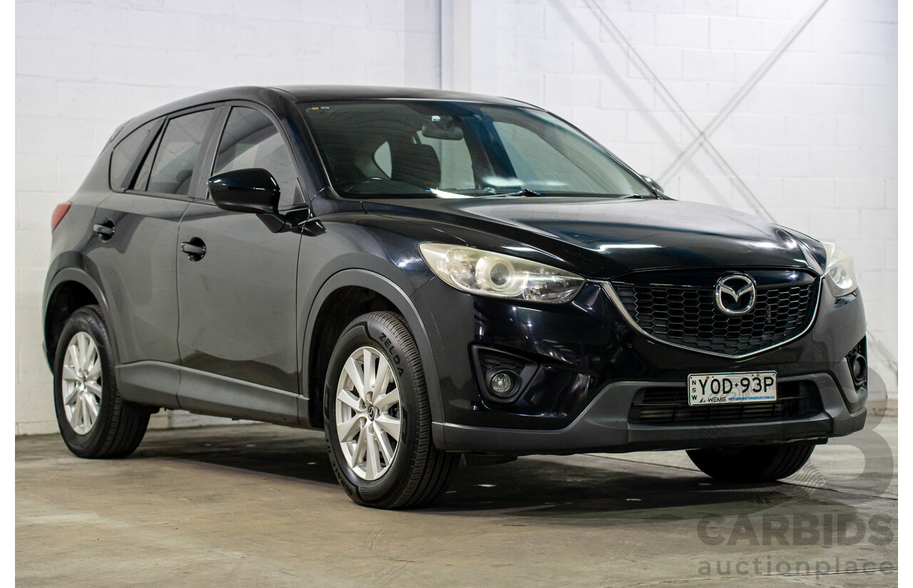 7/2013 Mazda Cx-5 Maxx Sport (4x4) MY13 4d Wagon Black 2.2L