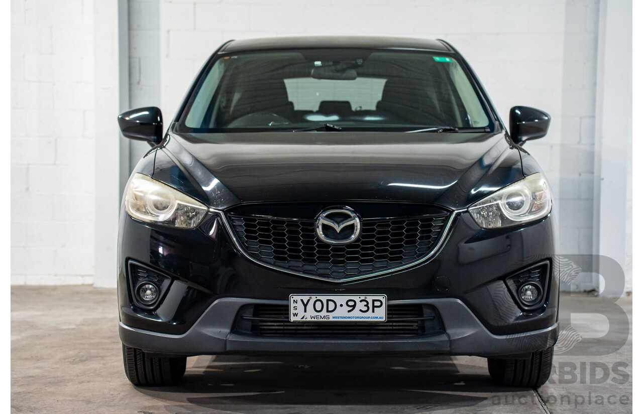7/2013 Mazda Cx-5 Maxx Sport (4x4) MY13 4d Wagon Black 2.2L