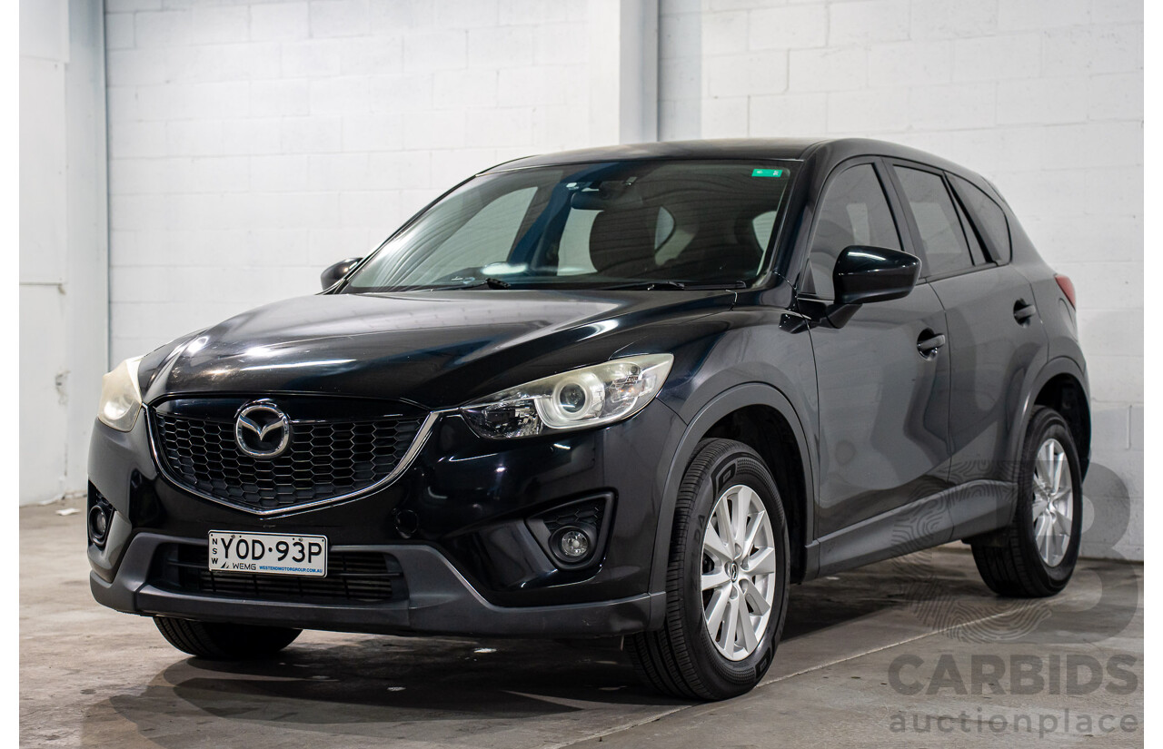 7/2013 Mazda Cx-5 Maxx Sport (4x4) MY13 4d Wagon Black 2.2L