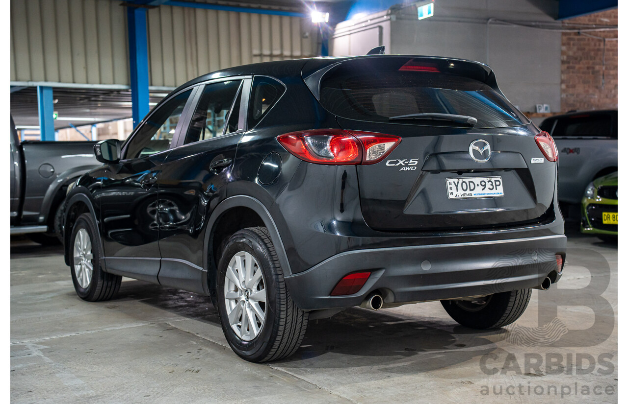 7/2013 Mazda Cx-5 Maxx Sport (4x4) MY13 4d Wagon Black 2.2L