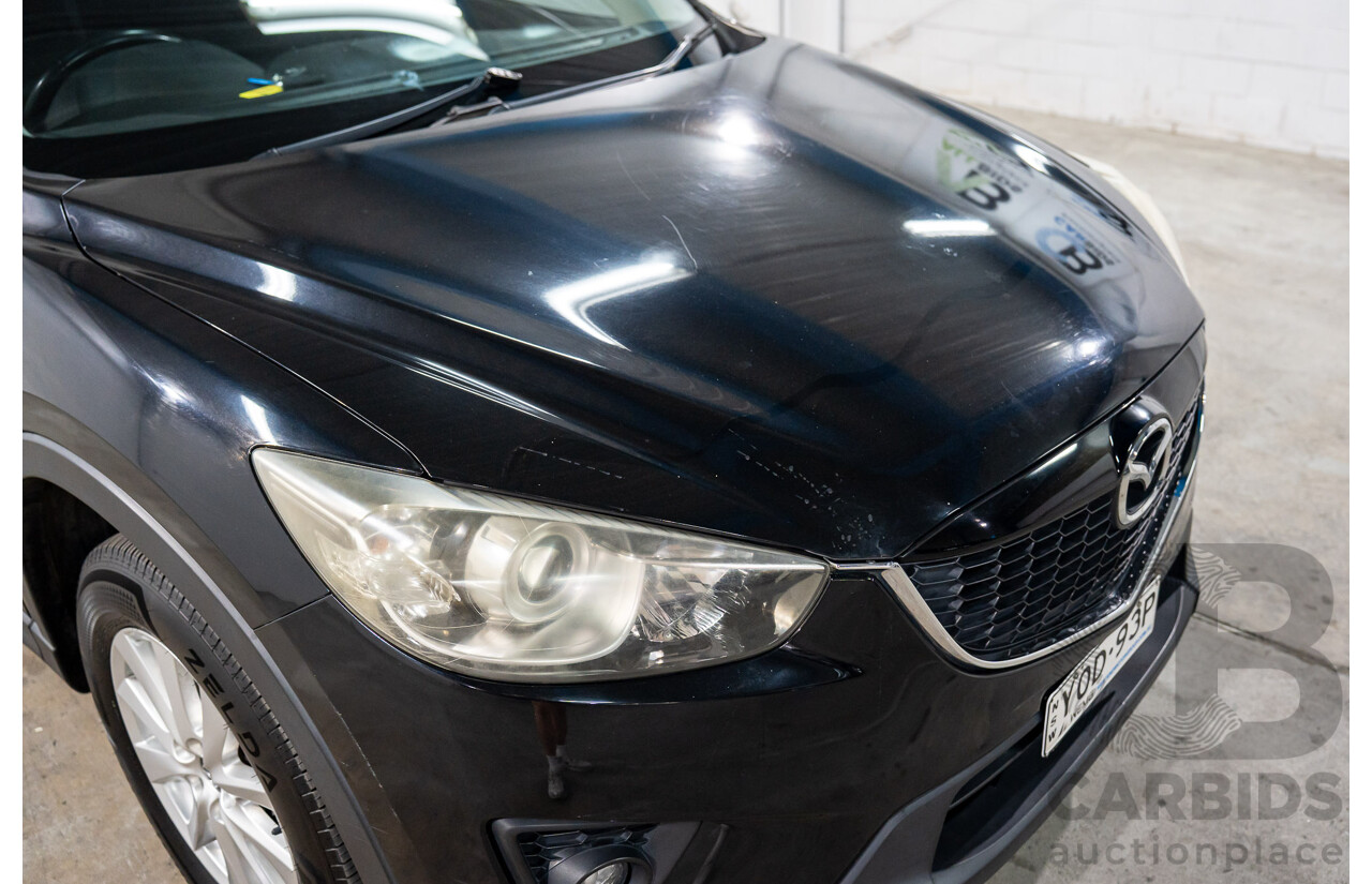 7/2013 Mazda Cx-5 Maxx Sport (4x4) MY13 4d Wagon Black 2.2L