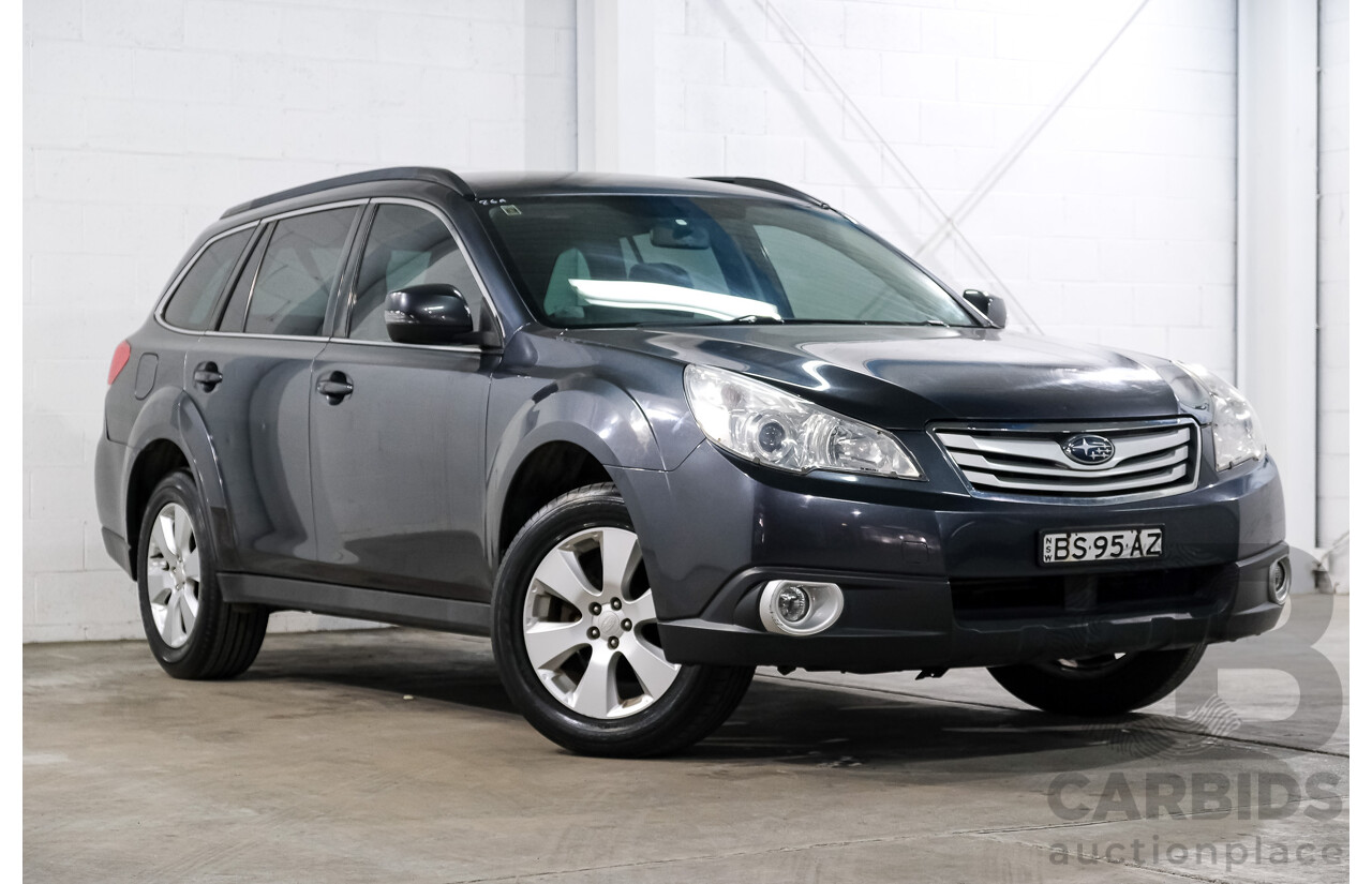1/2012 Subaru Outback 2.5i MY12 4d Wagon Grey 2.5L