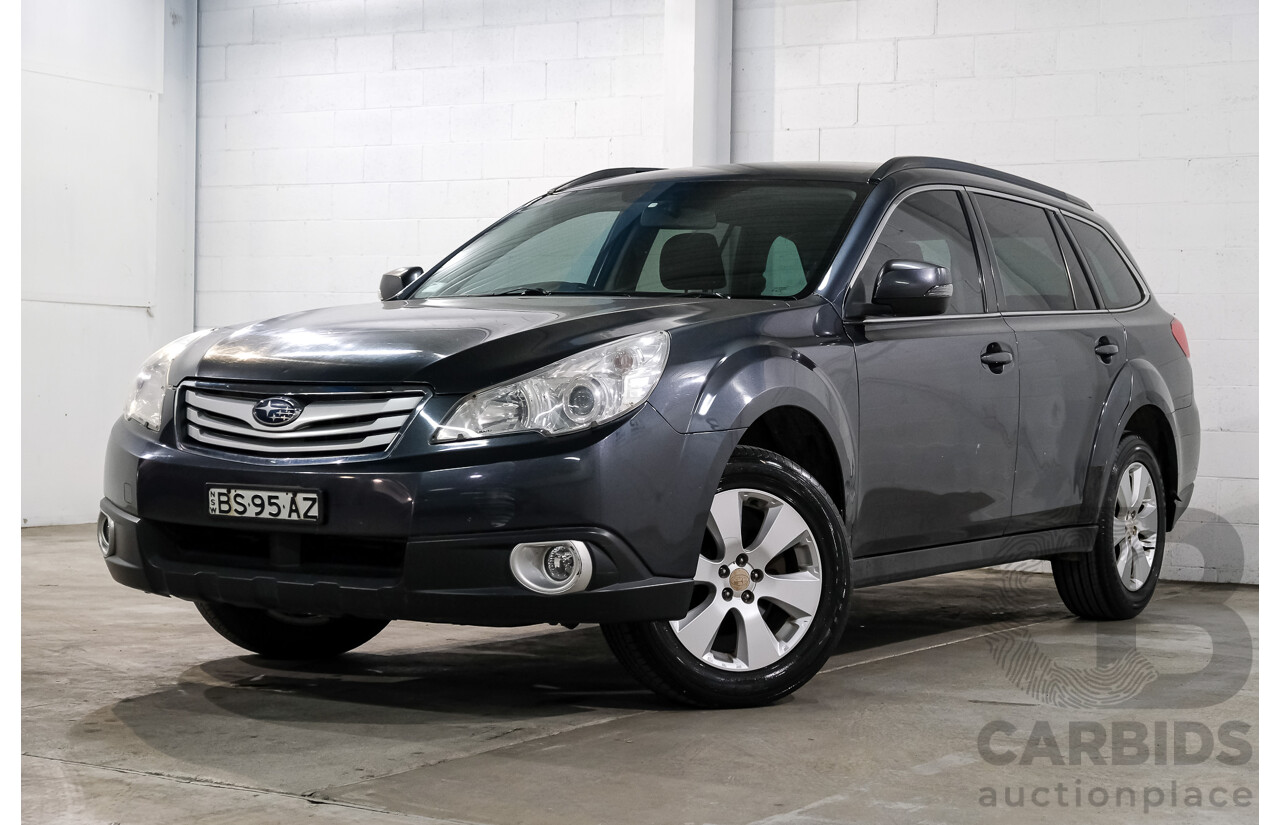 1/2012 Subaru Outback 2.5i MY12 4d Wagon Grey 2.5L