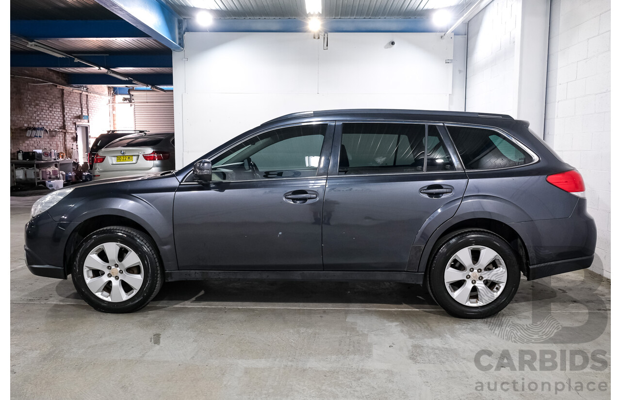 1/2012 Subaru Outback 2.5i MY12 4d Wagon Grey 2.5L