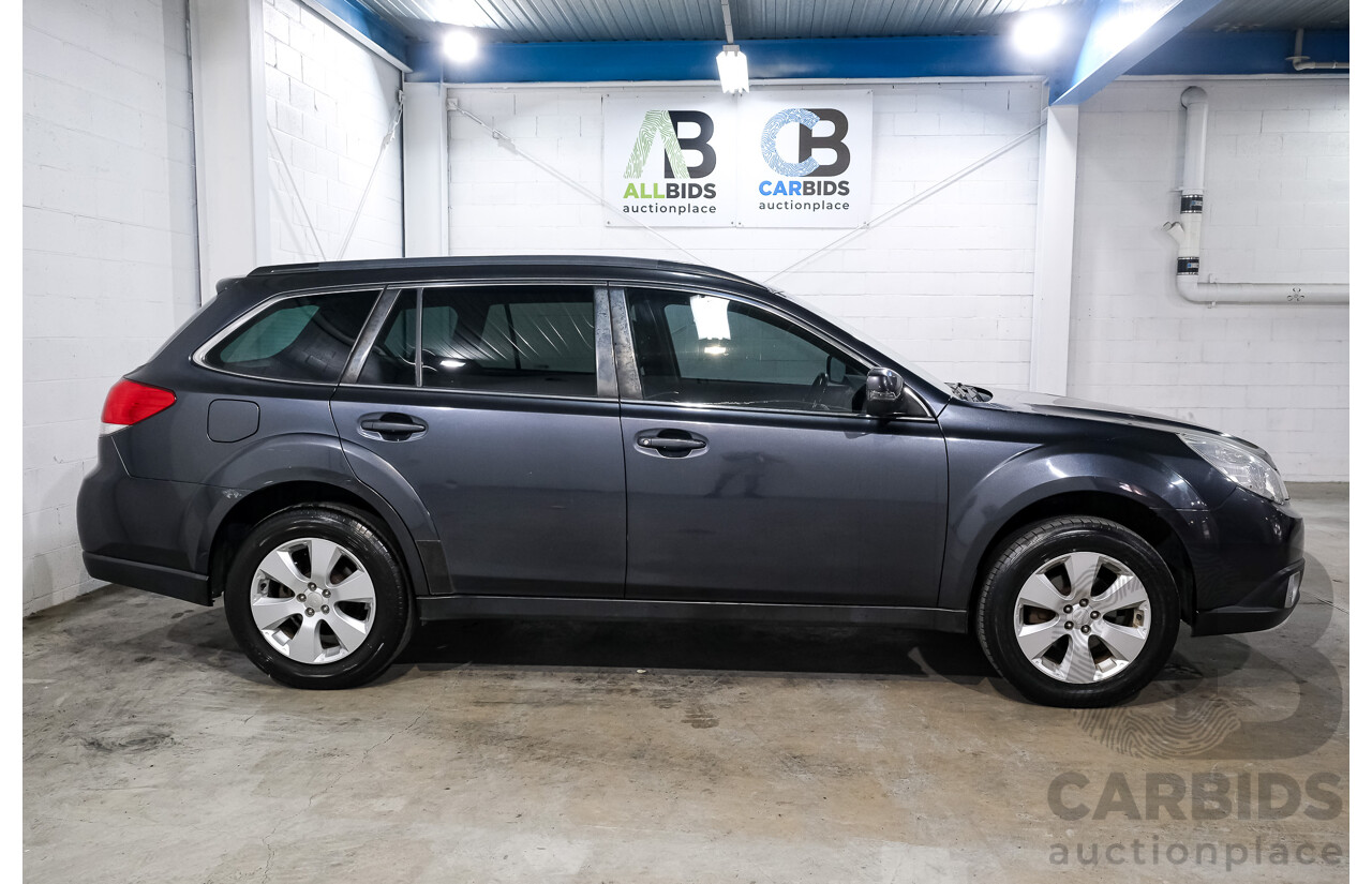 1/2012 Subaru Outback 2.5i MY12 4d Wagon Grey 2.5L