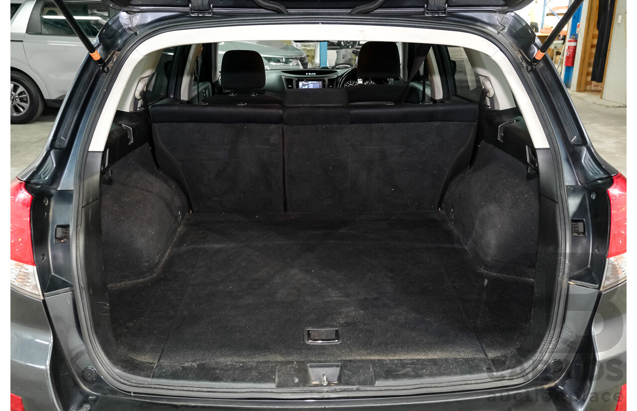 1/2012 Subaru Outback 2.5i MY12 4d Wagon Grey 2.5L
