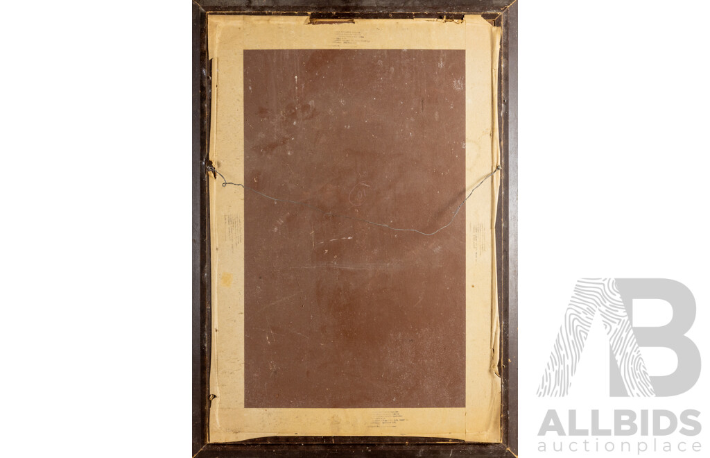 Signed Indistinctly, (20th Century, Asian School), Bahay Kubo [Stilt Hut] (c1930), Wonderful Antique Oil on Canvas Board, 71W x 100H cm (frame)