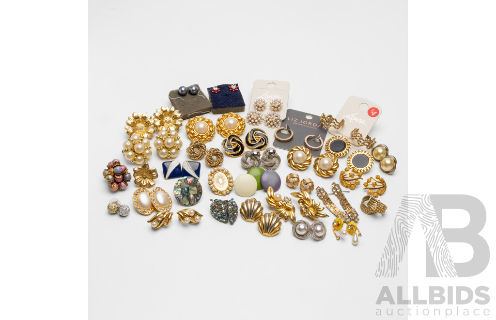 Collection of Costume Earrings