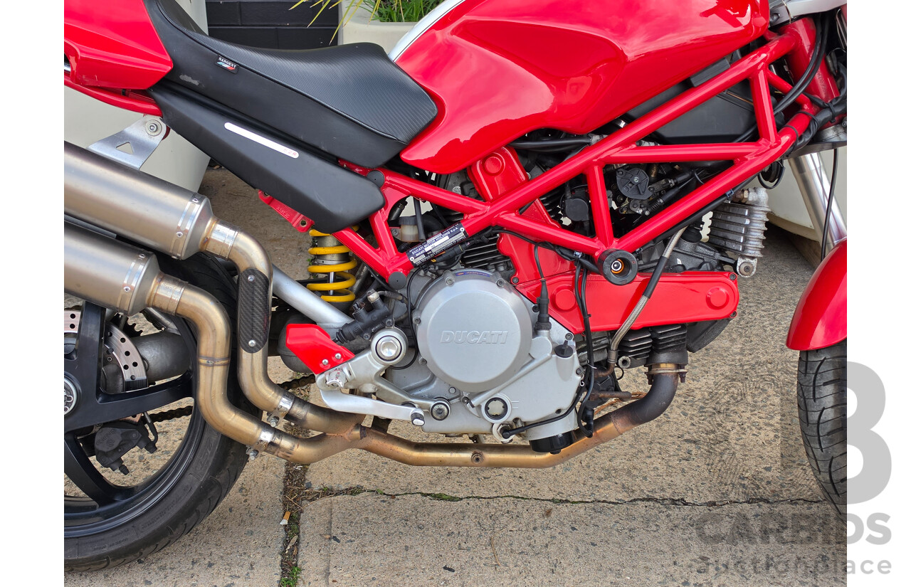 2007 Ducati Monster S2R 800 Red Motorcycle 803cc