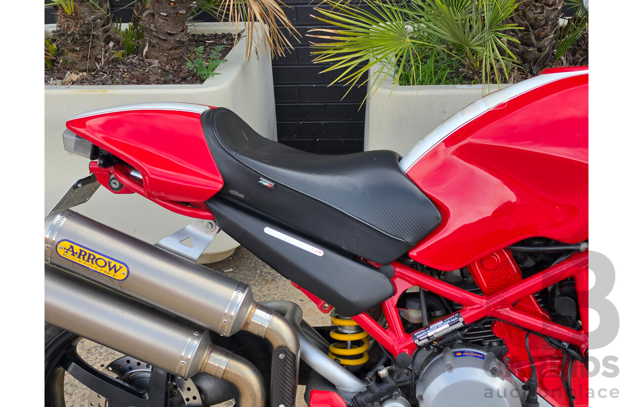 2007 Ducati Monster S2R 800 Red Motorcycle 803cc