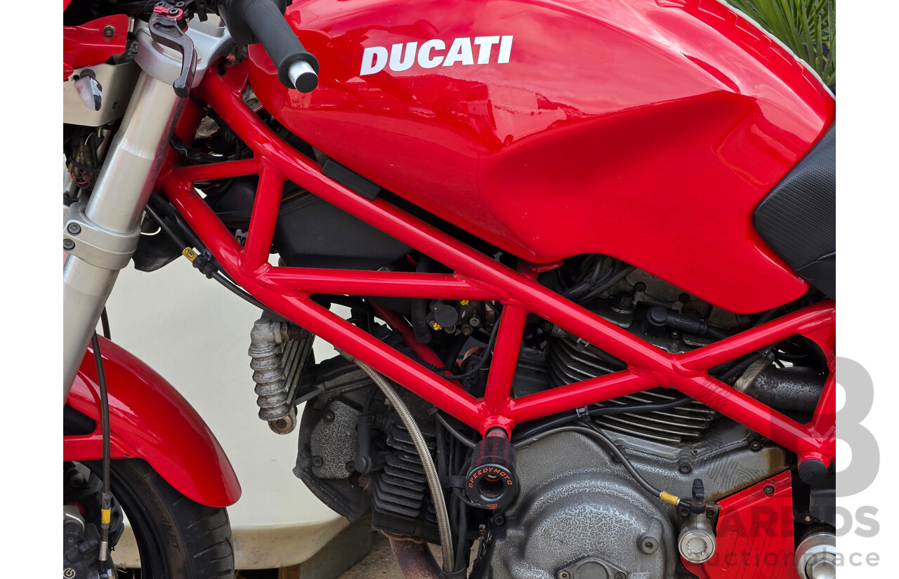 2007 Ducati Monster S2R 800 Red Motorcycle 803cc