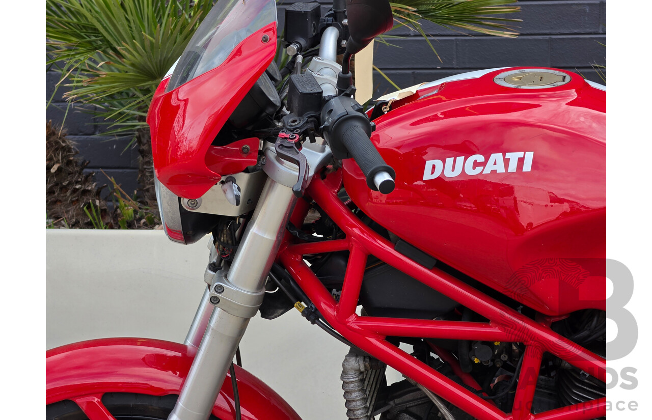2007 Ducati Monster S2R 800 Red Motorcycle 803cc