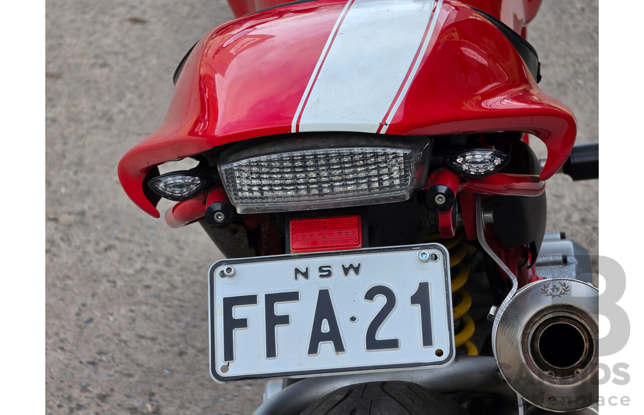 2007 Ducati Monster S2R 800 Red Motorcycle 803cc