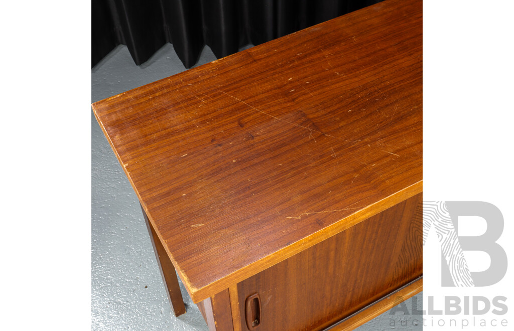 Vintage Two Door Office Credenza