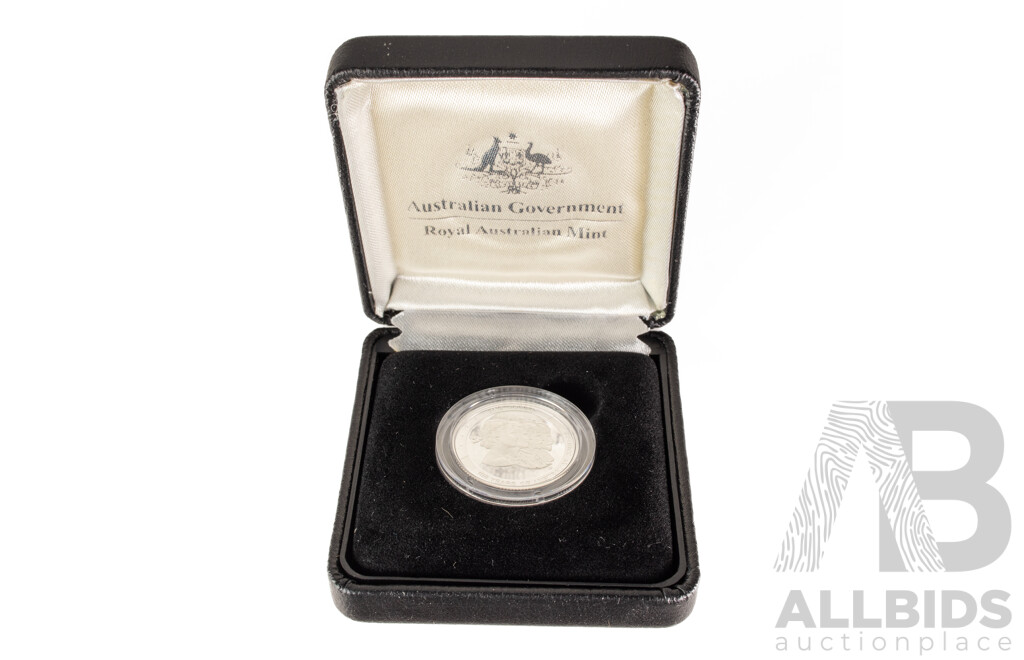 Australian RAM 2010 Silver Proof One Dollar Coin, One Hundred Years of Australian Coinage .999