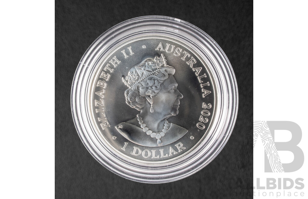 Australian RAM 2020 Silver Coloured One Dollar Coin, Star Dreaming-The Seven Sisters .999