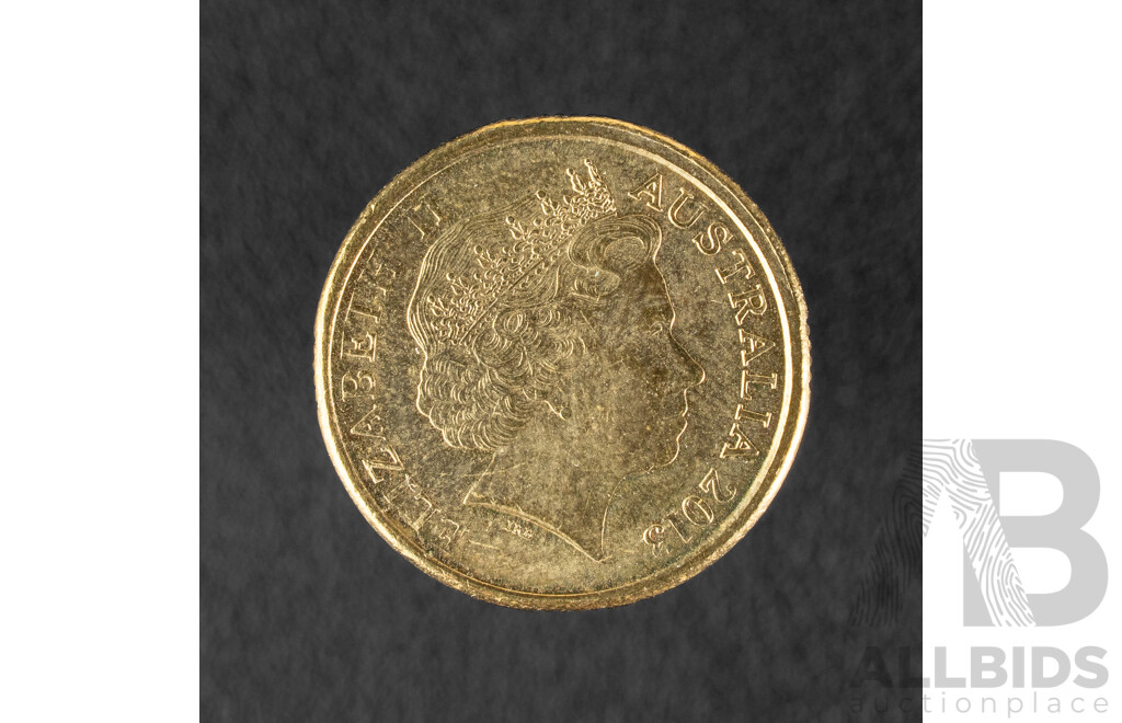 Australian 2013 Two Dollar Coin, 60th Anniversary QE2 Coronation