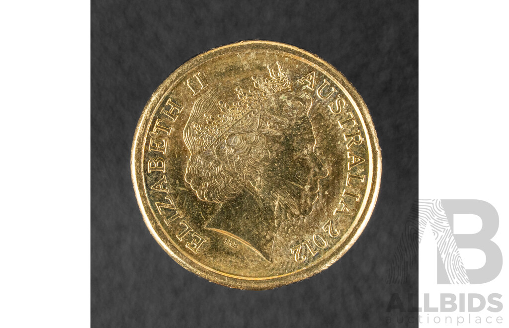 Australian 2012 Two Dollar Coin, Remembrance 'Red Poppy'