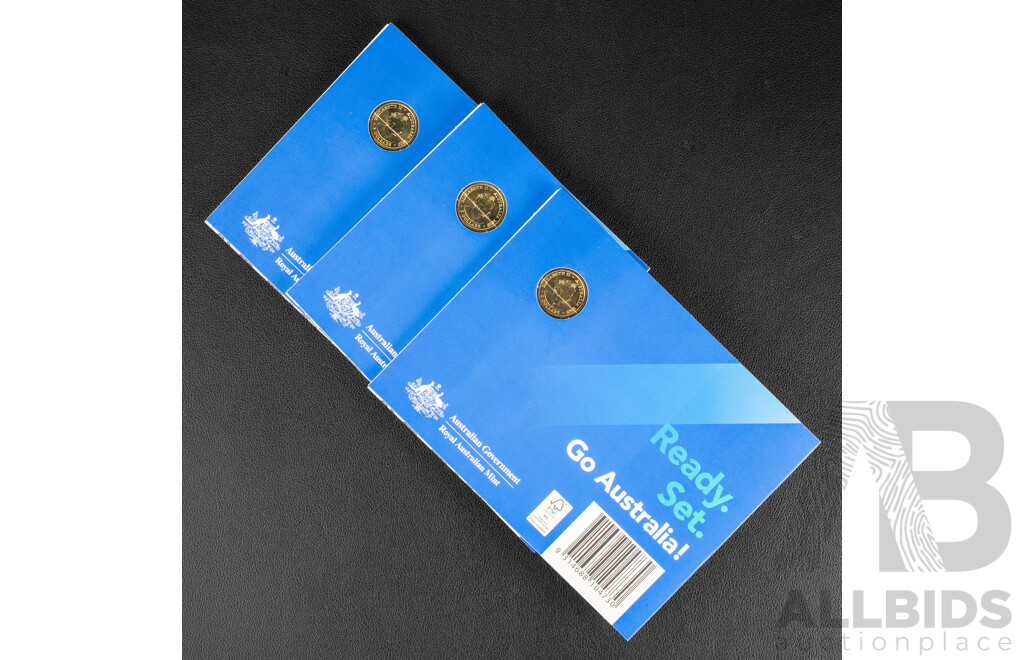 Australian RAM 2020 Commemorative Two Dollar Coins Including Two 2020 Coloured Two Dollar Sets, Unleash the Spirit and Three 2020 Two Dollars, Tokyo Paralympics,