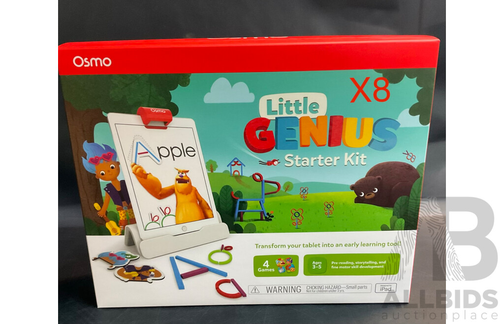 Eight of OSMO Little Genius Starter Kit