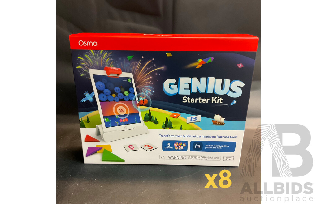 Eight of OSMO Genius Starter Kit