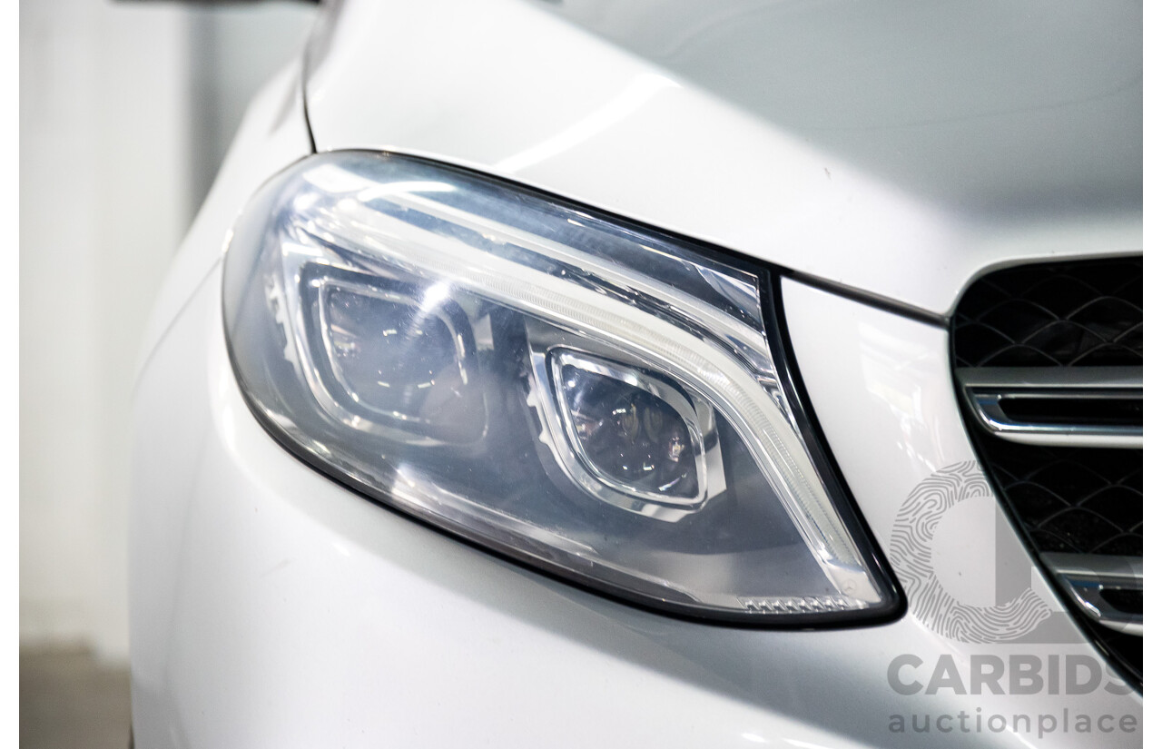 07/2016 Mercedes-Benz GLE 350d (AWD) 166 4D Wagon Iridium Silver Metallic Turbo Diesel V6 3.0L