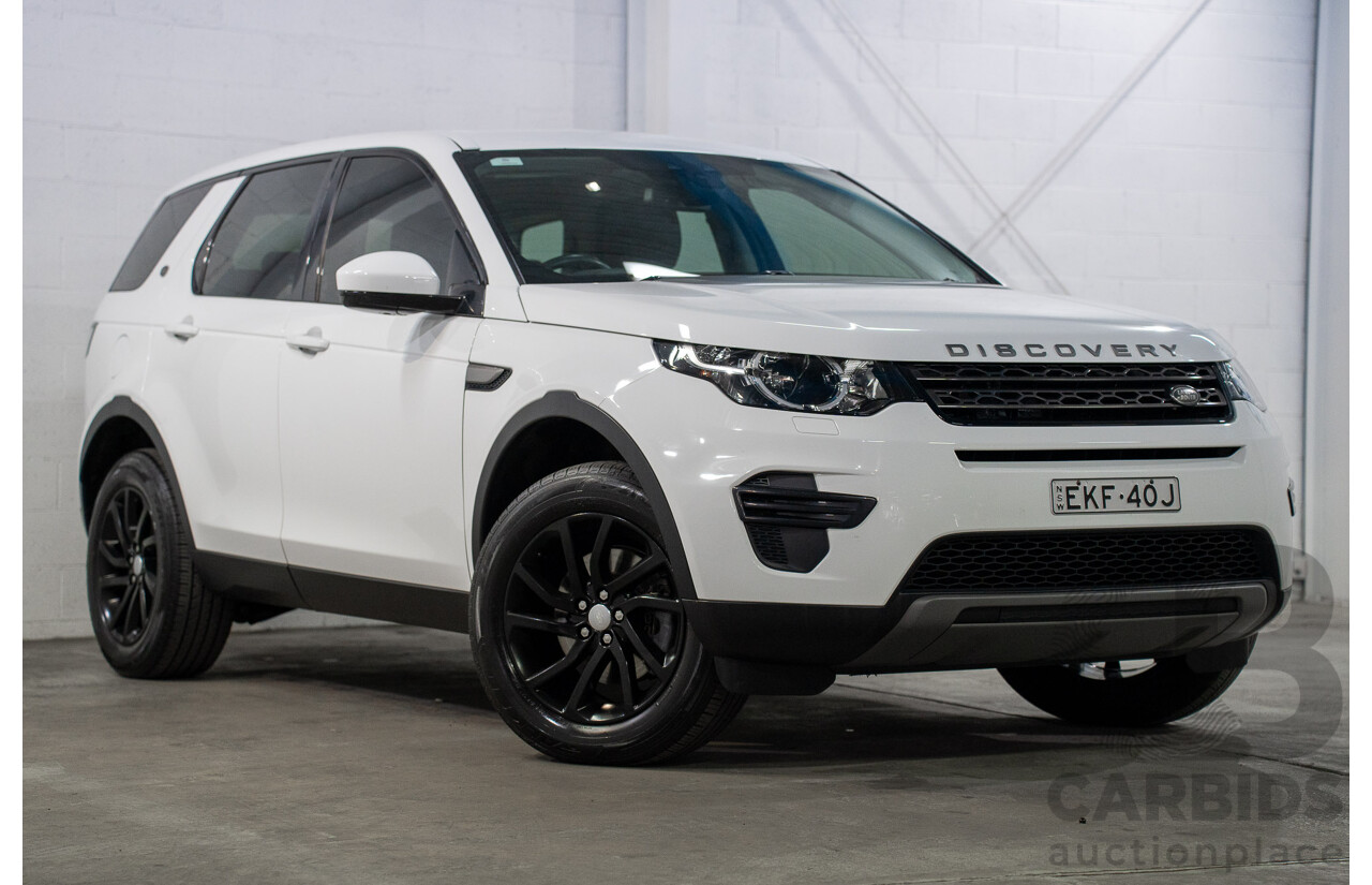 06/2017 Land Rover Discovery Sport TD4 150 SE (5 Seat AWD) LC MY17 4d Wagon White Turbo Diesel 2.0L