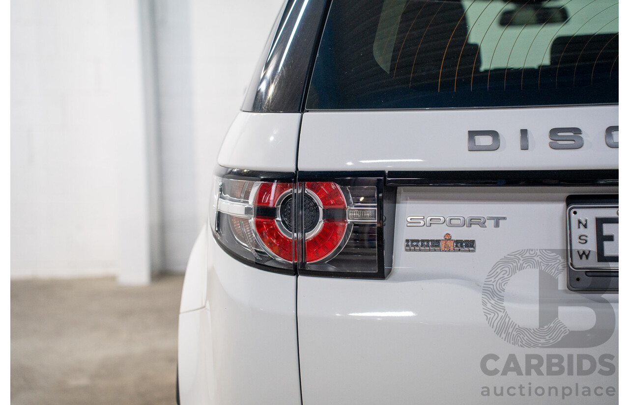 06/2017 Land Rover Discovery Sport TD4 150 SE (5 Seat AWD) LC MY17 4d Wagon White Turbo Diesel 2.0L