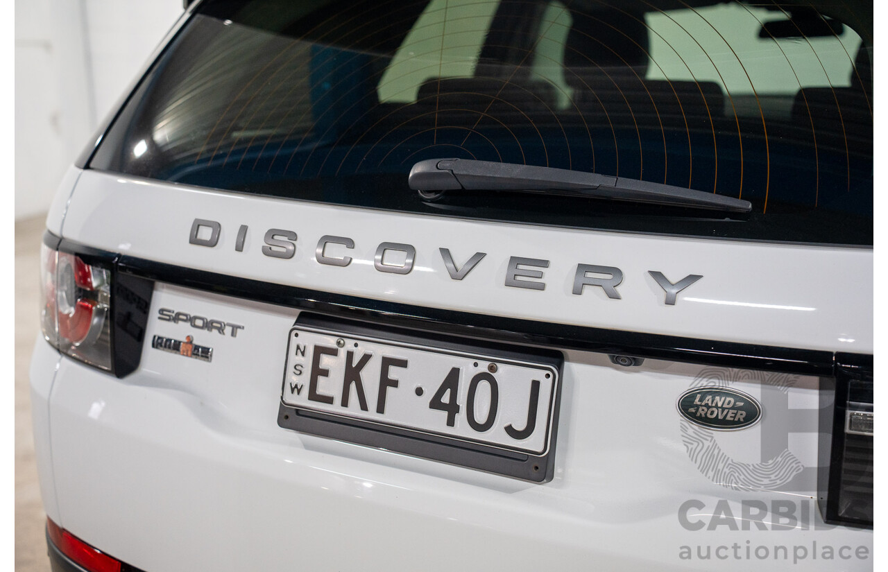 06/2017 Land Rover Discovery Sport TD4 150 SE (5 Seat AWD) LC MY17 4d Wagon White Turbo Diesel 2.0L