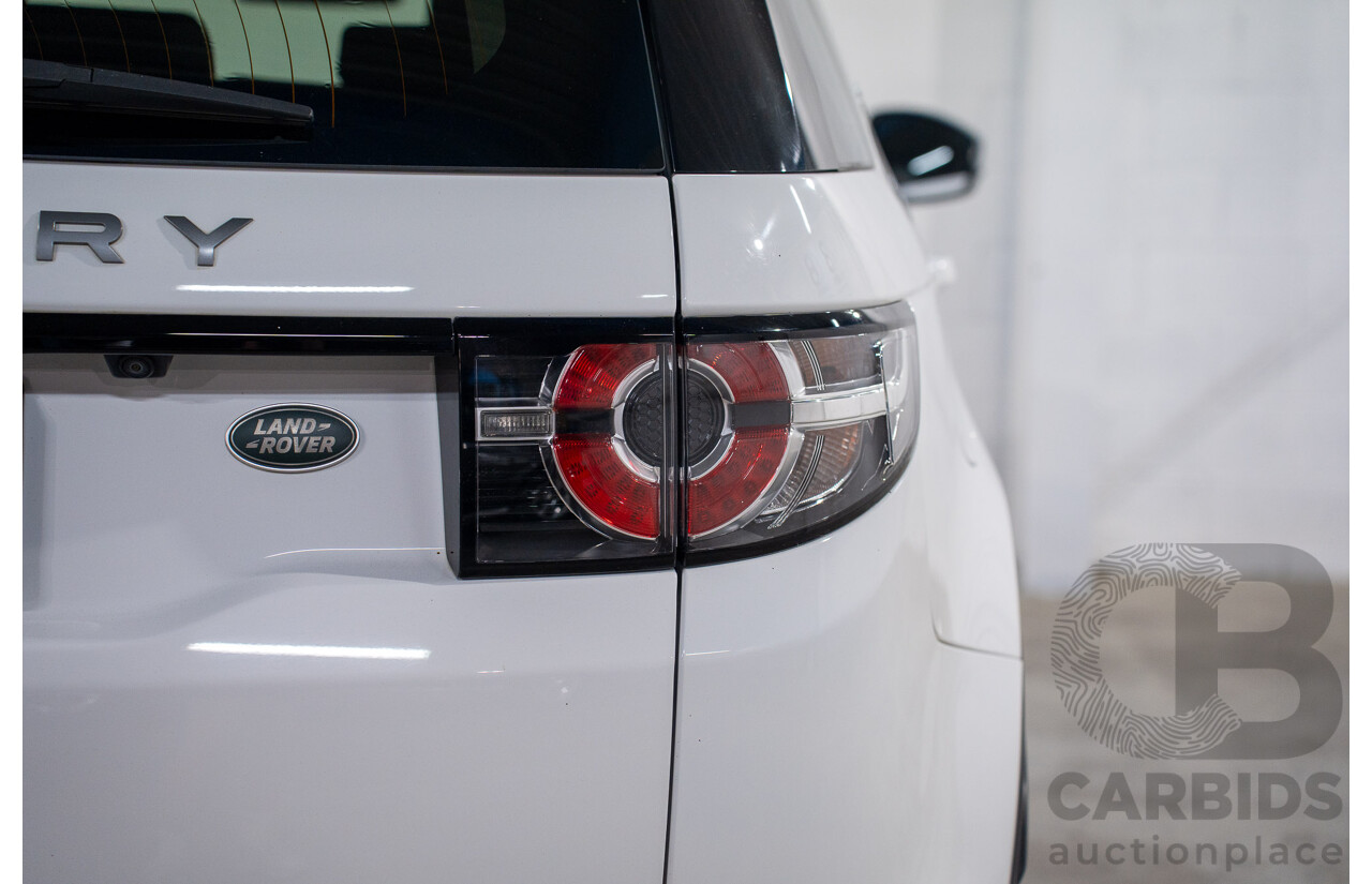 06/2017 Land Rover Discovery Sport TD4 150 SE (5 Seat AWD) LC MY17 4d Wagon White Turbo Diesel 2.0L
