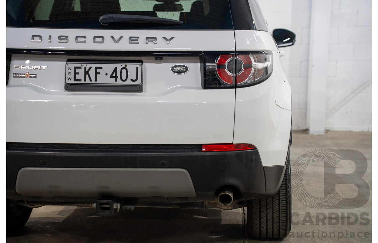 06/2017 Land Rover Discovery Sport TD4 150 SE (5 Seat AWD) LC MY17 4d Wagon White Turbo Diesel 2.0L