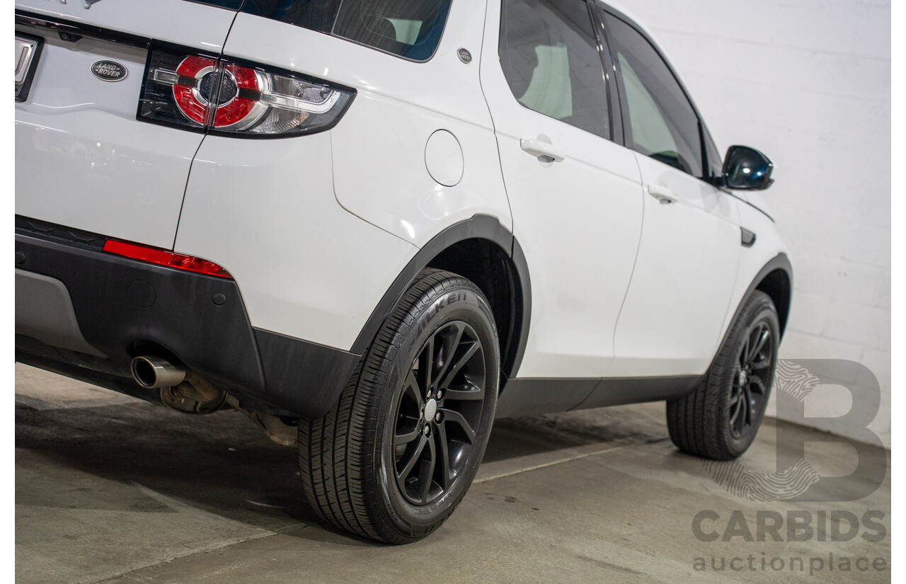 06/2017 Land Rover Discovery Sport TD4 150 SE (5 Seat AWD) LC MY17 4d Wagon White Turbo Diesel 2.0L