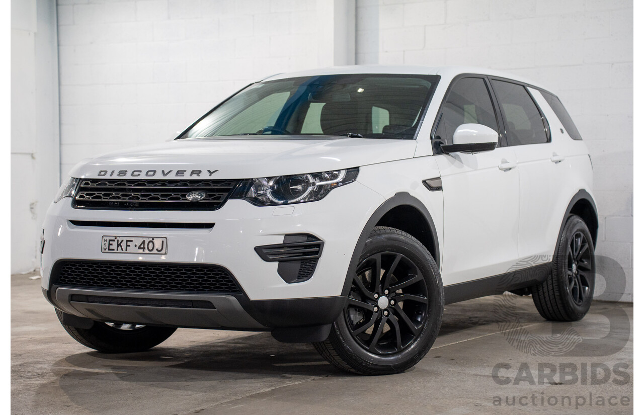 06/2017 Land Rover Discovery Sport TD4 150 SE (5 Seat AWD) LC MY17 4d Wagon White Turbo Diesel 2.0L