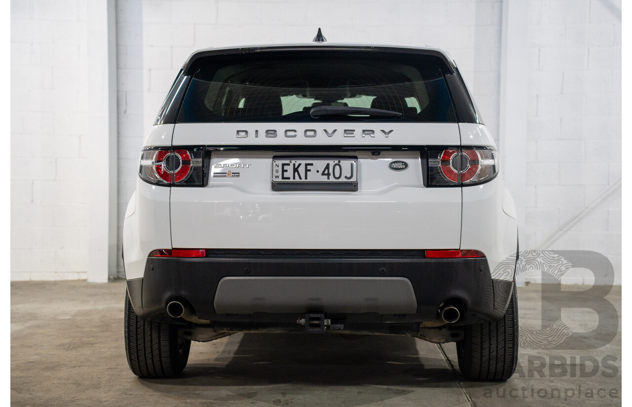 06/2017 Land Rover Discovery Sport TD4 150 SE (5 Seat AWD) LC MY17 4d Wagon White Turbo Diesel 2.0L