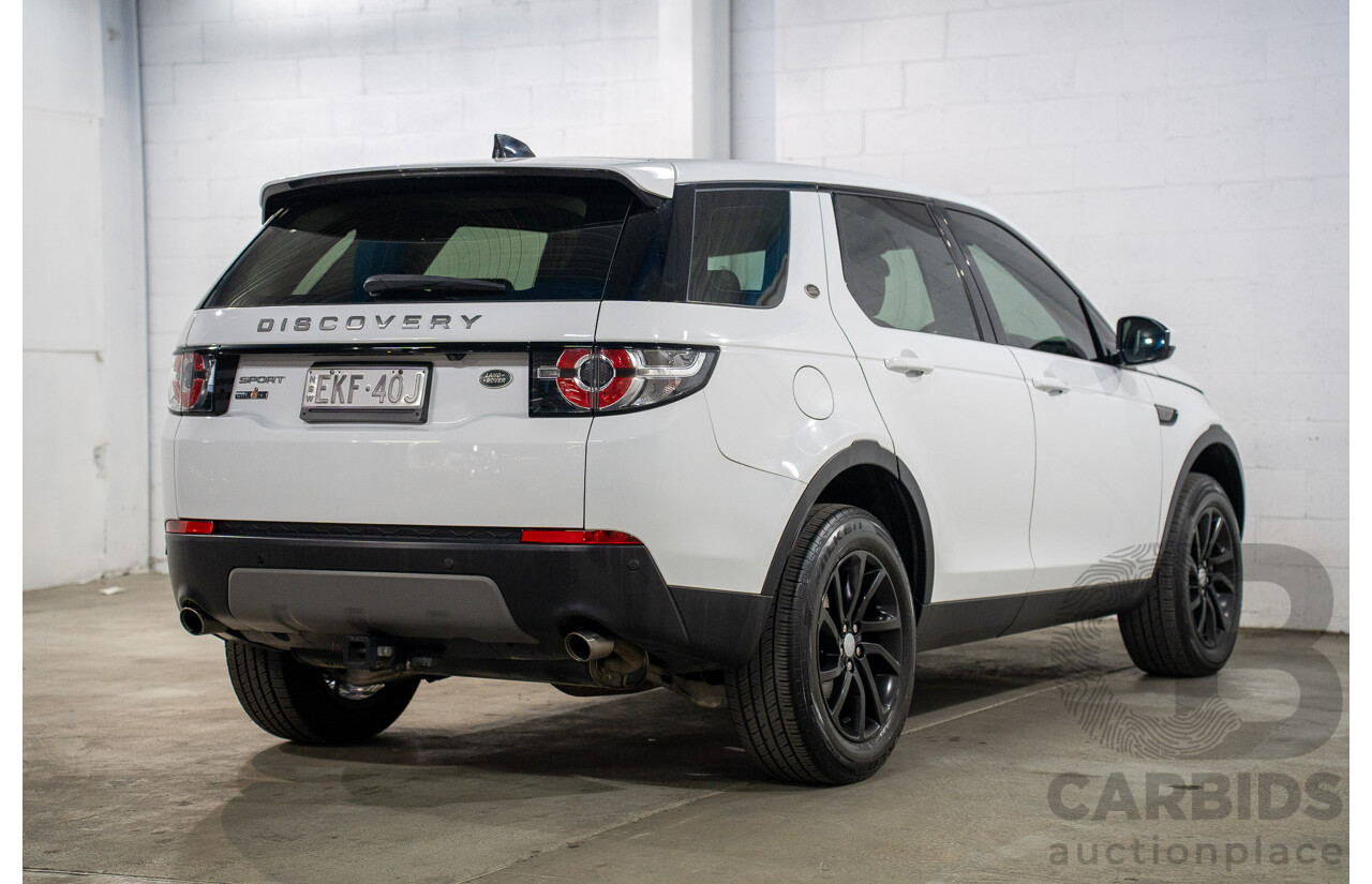 06/2017 Land Rover Discovery Sport TD4 150 SE (5 Seat AWD) LC MY17 4d Wagon White Turbo Diesel 2.0L