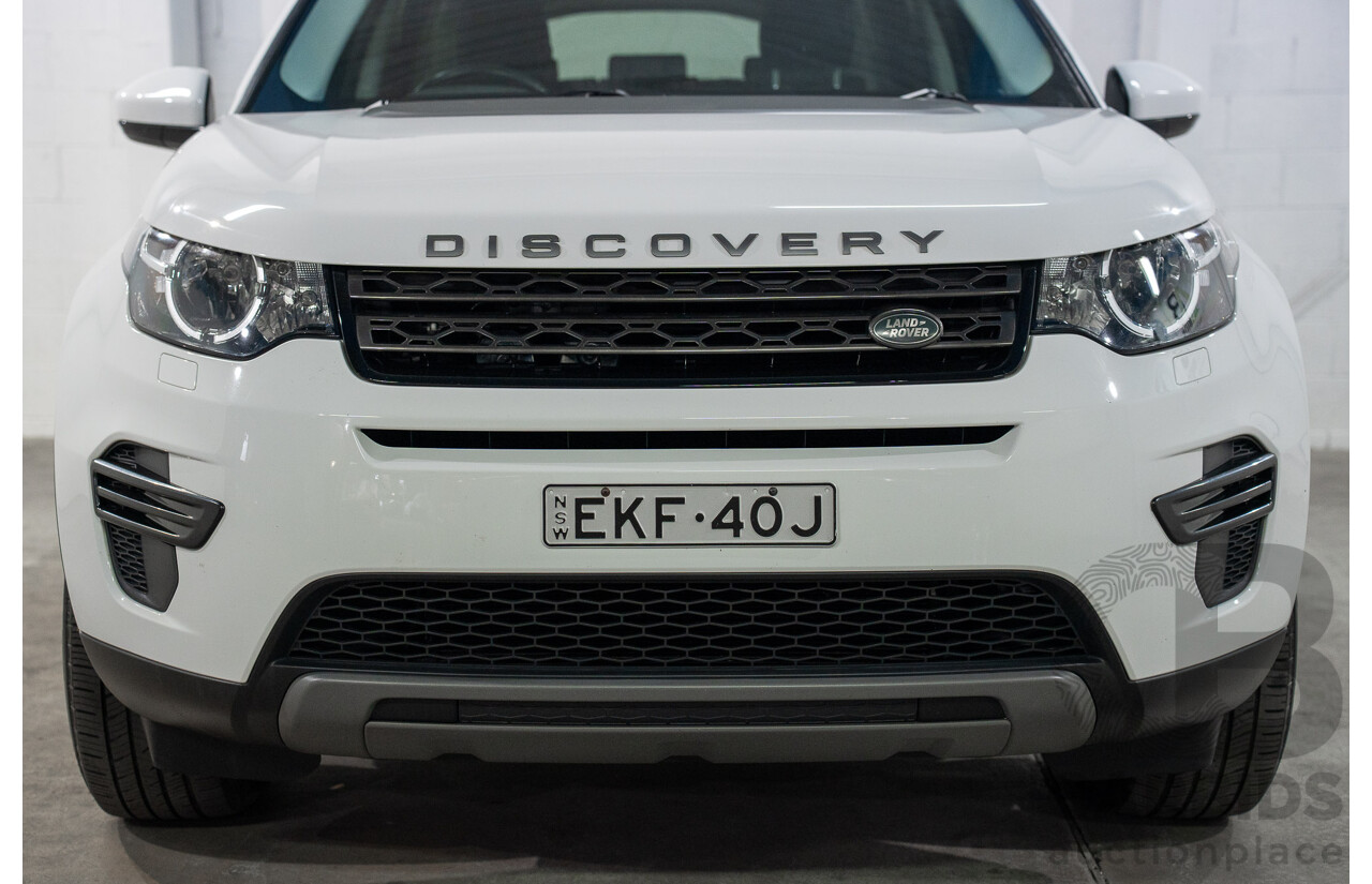 06/2017 Land Rover Discovery Sport TD4 150 SE (5 Seat AWD) LC MY17 4d Wagon White Turbo Diesel 2.0L