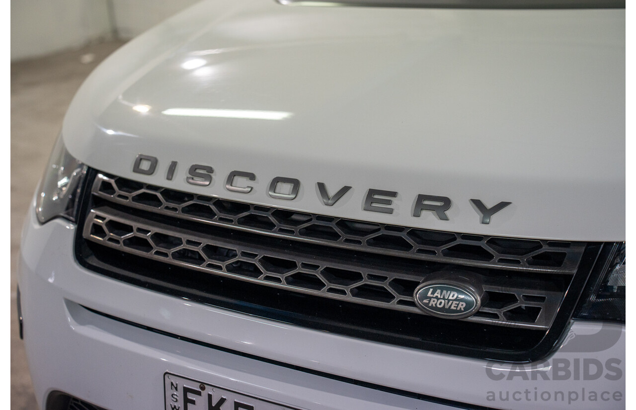 06/2017 Land Rover Discovery Sport TD4 150 SE (5 Seat AWD) LC MY17 4d Wagon White Turbo Diesel 2.0L