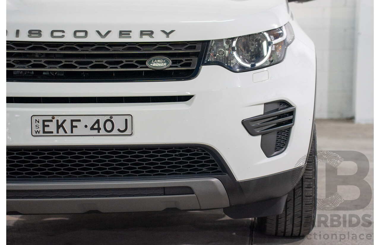 06/2017 Land Rover Discovery Sport TD4 150 SE (5 Seat AWD) LC MY17 4d Wagon White Turbo Diesel 2.0L