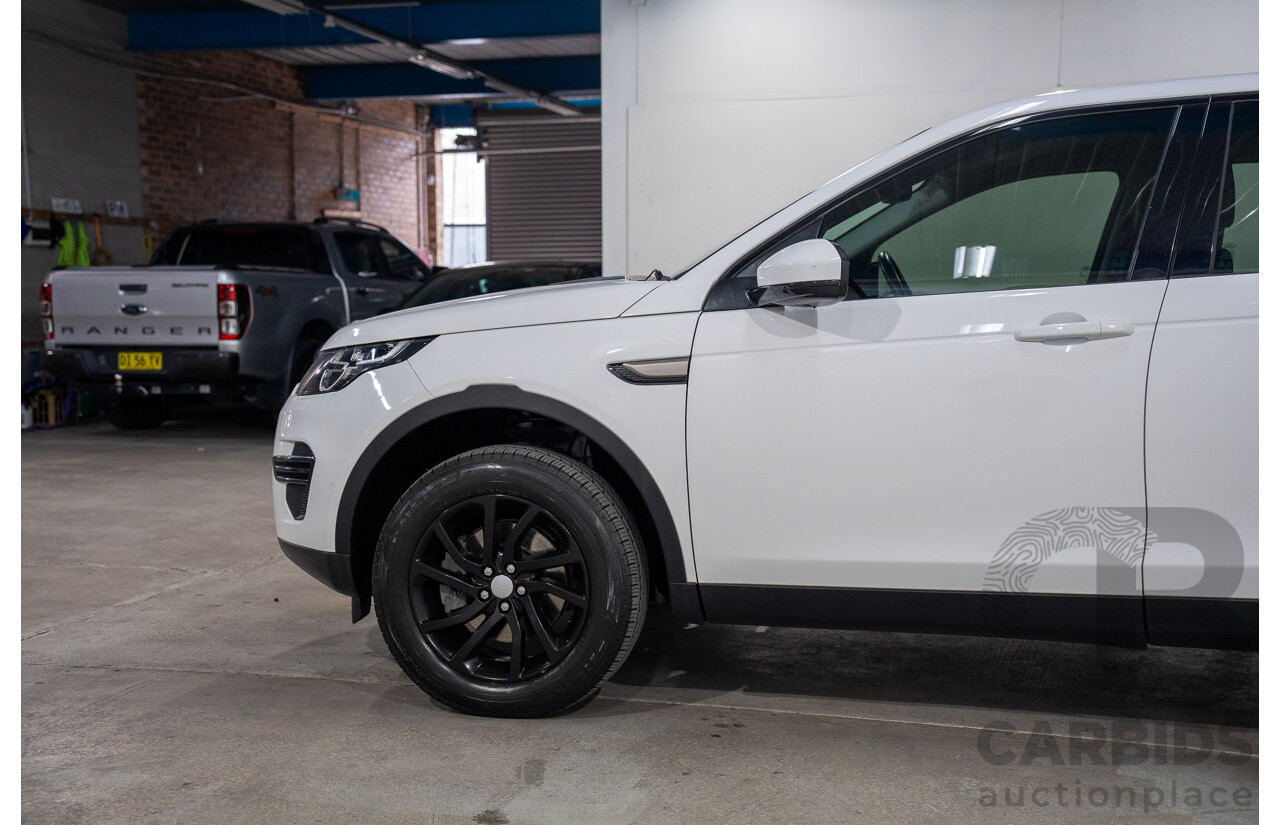 06/2017 Land Rover Discovery Sport TD4 150 SE (5 Seat AWD) LC MY17 4d Wagon White Turbo Diesel 2.0L