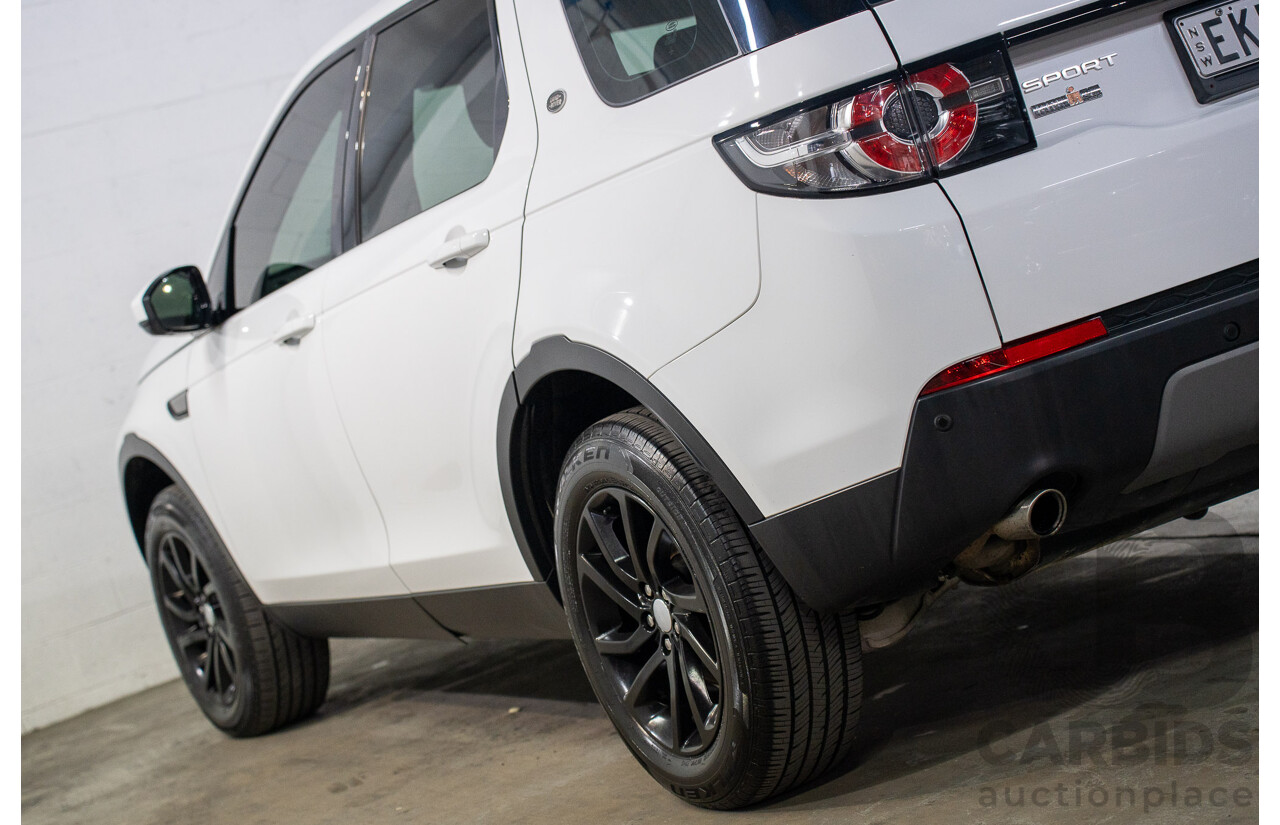 06/2017 Land Rover Discovery Sport TD4 150 SE (5 Seat AWD) LC MY17 4d Wagon White Turbo Diesel 2.0L