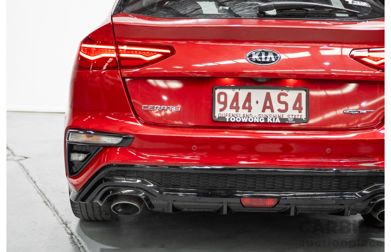 12/2020 Kia Cerato GT BD MY21 5d Hatchback Runaway Red Pearl Turbo 1.6L