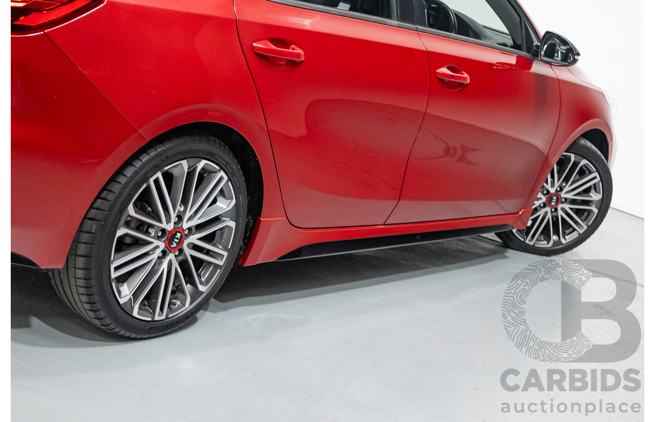 12/2020 Kia Cerato GT BD MY21 5d Hatchback Runaway Red Pearl Turbo 1.6L