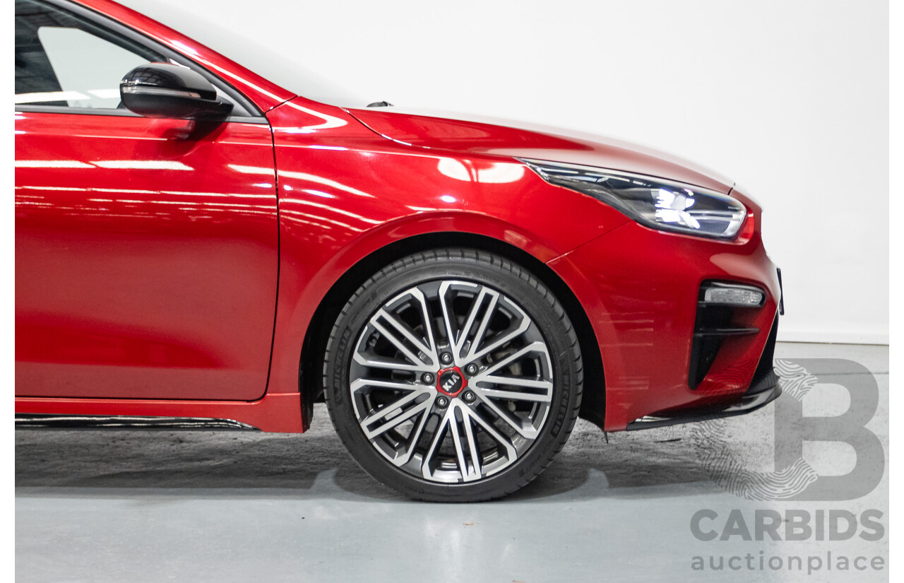 12/2020 Kia Cerato GT BD MY21 5d Hatchback Runaway Red Pearl Turbo 1.6L