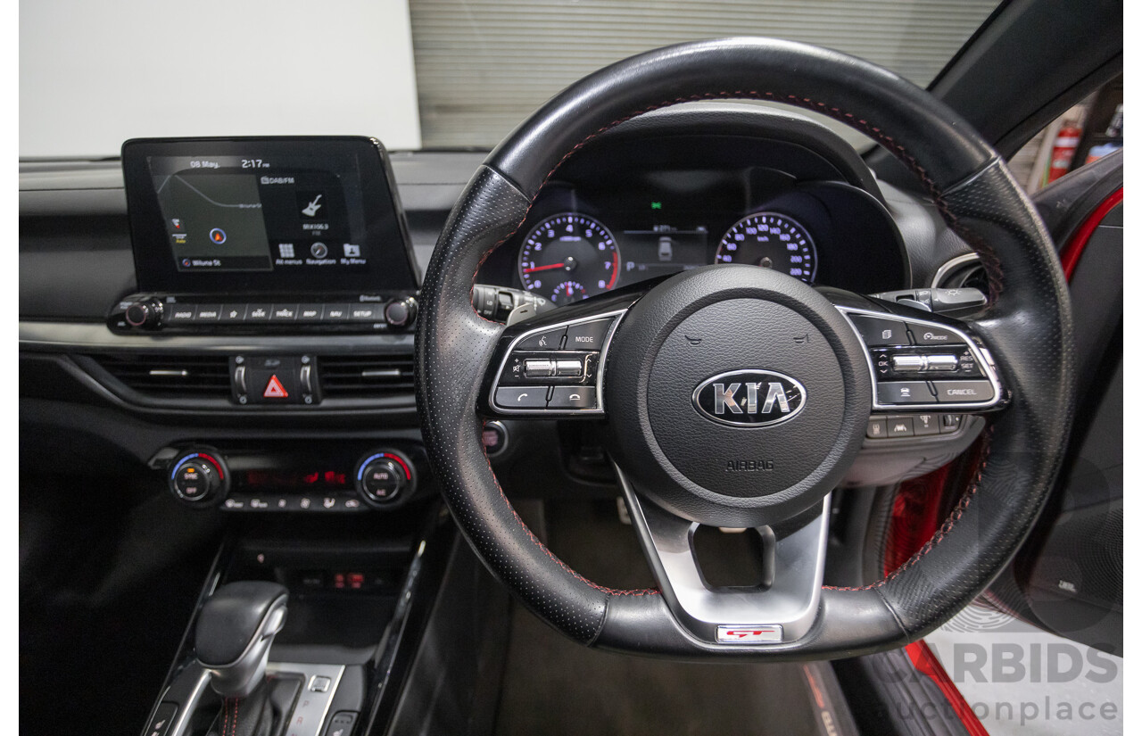 12/2020 Kia Cerato GT BD MY21 5d Hatchback Runaway Red Pearl Turbo 1.6L