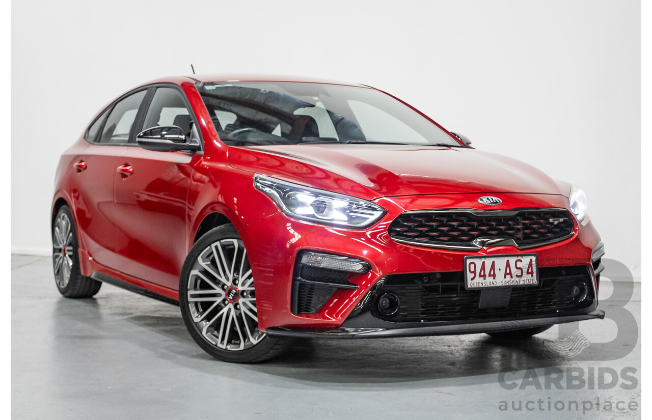 12/2020 Kia Cerato GT BD MY21 5d Hatchback Runaway Red Pearl Turbo 1.6L